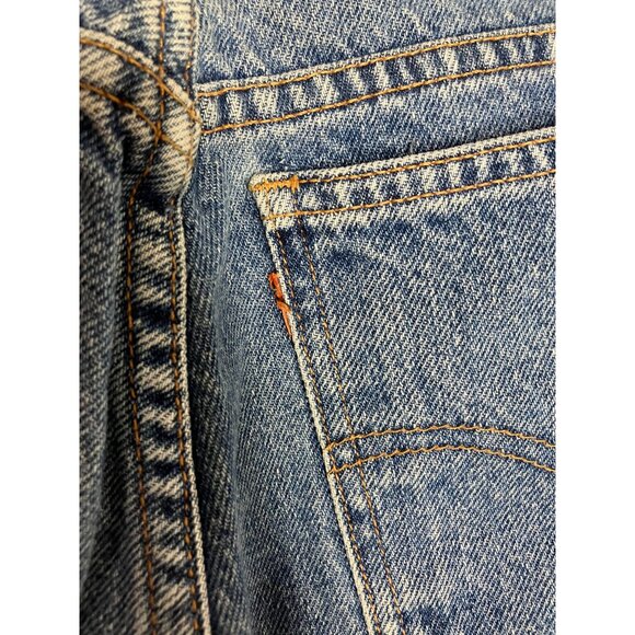 Vintage Levis 921 Tapered Orange Tab Jeans Women's Sz 10 Short 28 Waist READ - Picture 6 of 10